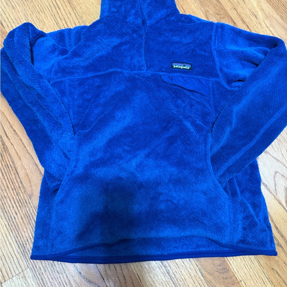 Blue Patagonia Fleece Jacket